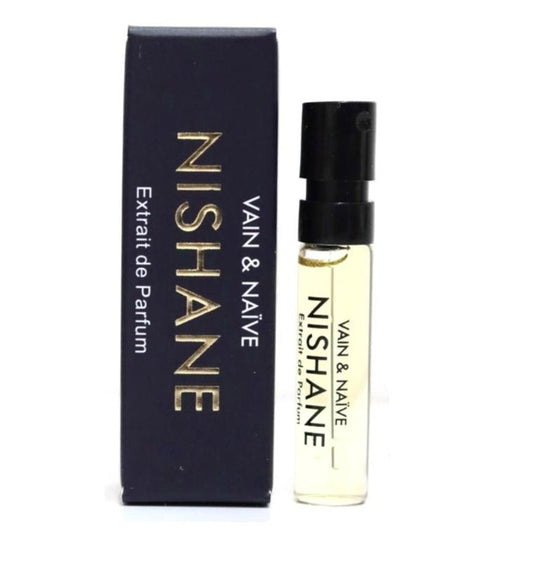 Nishane Vain & Naïve 1,5 ML offisielle parfymeprøver