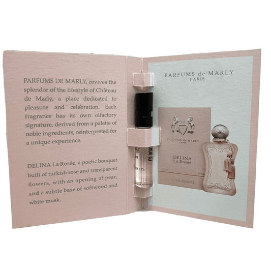 Parfums De Marly Delina La Rosee offisiell parfymeprøve 1,5 ml 0,05 fl. o.z.