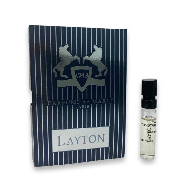 Parfums de Marly Layton hivatalos parfümminták, Parfums de Marly Layton oficjalne próbki parfyme, Parfums de Marly Layton mostre officiale de parfum Parfums de Marly Layton, Официальные образцы парирфюми de Marly Layton