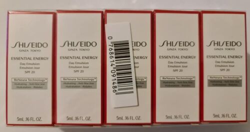 Shiseido Essential Energy Day Cream SPF 20 Miniprøve 5ML 0,17 oz.