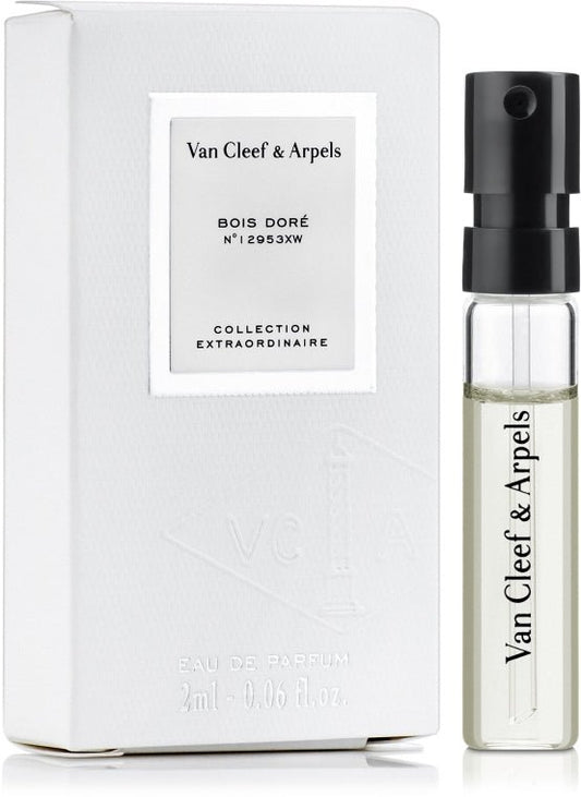 Van cleef & arpels bois dore 2ml o.z. Offisiell parfymeprøve, Van cleef & arpels bois dore 2ml o.z. offizielle Parfümprobe, Van cleef & arpels bois dore 2ml o.z. muestra de parfume oficial, Van cleef & arpels bois dore 2ml o.z. 液量オンス公式香水サンプル, Van cle