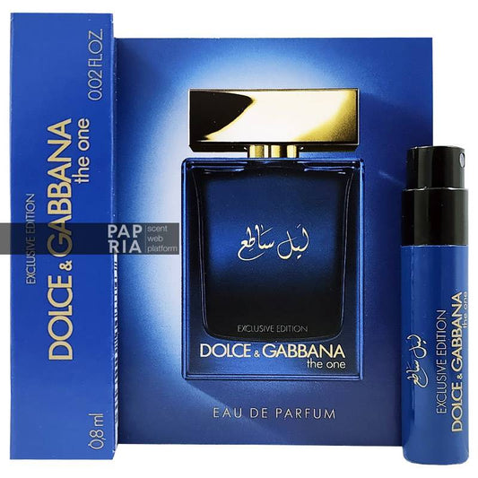 Dolce & Gabbana The One Luminous Night 0,8ml 0,02 fl. oz. offisiell parfymeprøve