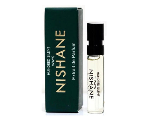 Nishane Hundred Silent Ways 1,5 ml 0,05 fl. o.z. Offisiell parfymeprøve, Nishane Hundred Silent Ways 1,5 ml 0,05 fl. o.z. offizielle Parfümprobe, Nishane Hundred Silent Ways 1,5 ml 0,05 fl. o.z. muestra de parfume official, Nishane Hundred Silent Way