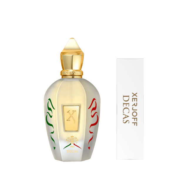XERJOFF DECAS 2.0ml 官方香水样品, Mostră oficială de parfum XERJOFF DECAS 2.0ml, XERJOFF DECAS 2.0ml oficiální vzorek parfemu, XERJOFF DECAS 2.0ml επμεσ δείγμα αρώματος, XERJOFF DECAS 2,0 ml oficjalna próbka parfyme