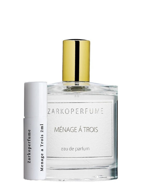 Zarkoperfume Menage A Trois prøve hetteglass 2ml